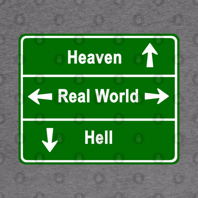 HEAVEN,REAL WORLD & HELL by NewSignCreation